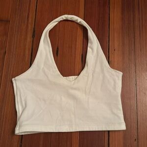 brandy melville halter neck crop top